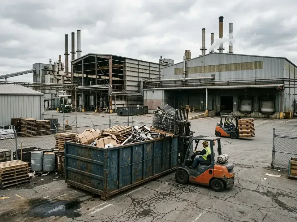 industrial-factory-scrap-conta-003 — frequently asked questions, Cheap Roll-off Dumpster Rentals in Ennis, TX
